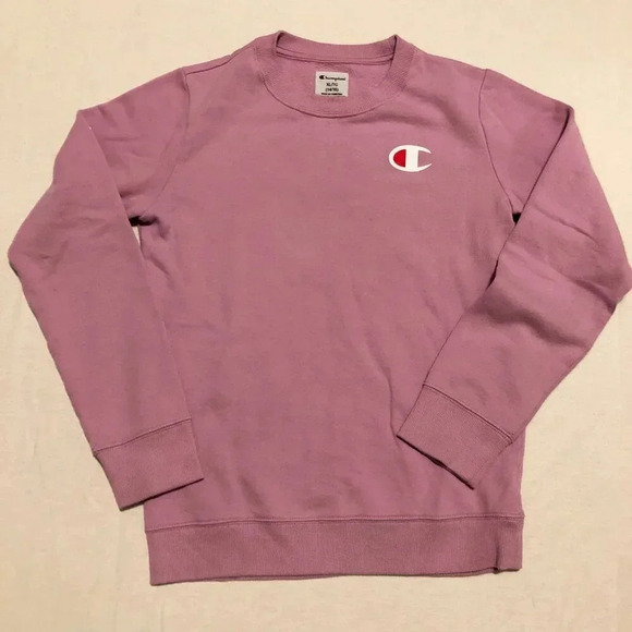 Champion Sweater Girls XL Extra Large Kids Size 14-16 Crewneck - Picture 6 of 14
